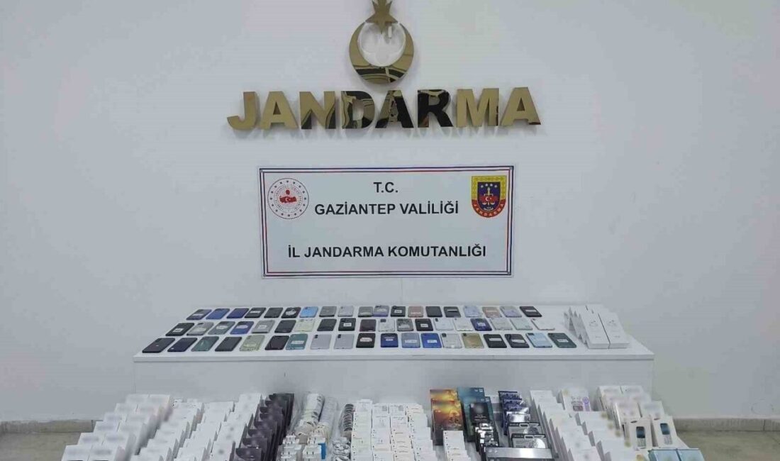 Gaziantep'te jandarma, H.D.'ye ait iş yerine düzenlediği operasyonda 1 milyon