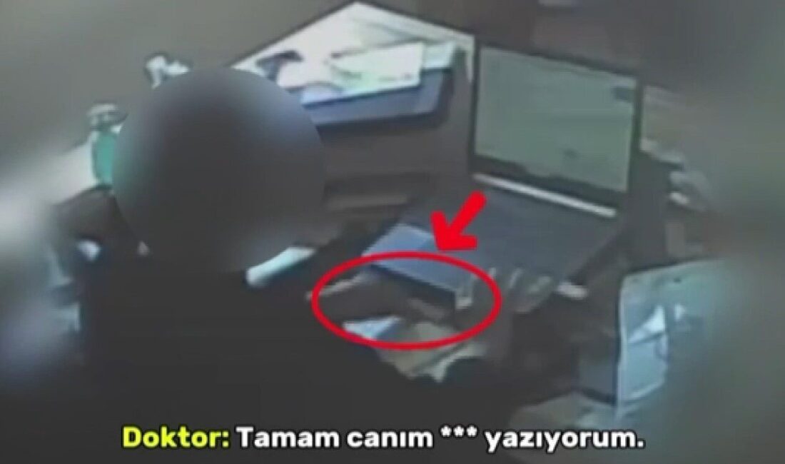 Gaziantep'te doktor M.T. ve üç kişi sahte rapor skandalında yakalandı.
