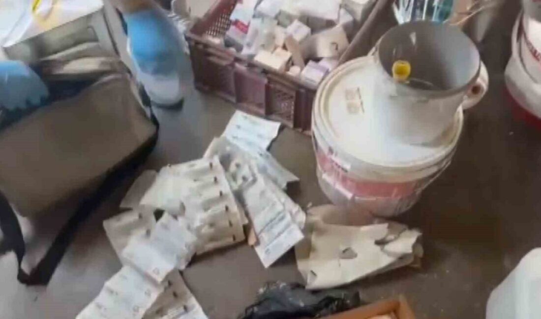 Gaziantep'te yapılan kaçakçılık operasyonunda 2 bin 334 tıbbi ilaç ve