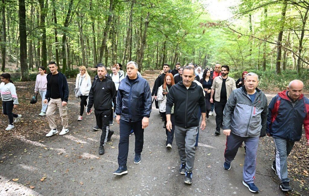 Gaziosmanpaşa Belediyesi, 3 Ekim Dünya Yürüyüş Günü'nde doğa yürüyüşü etkinliği