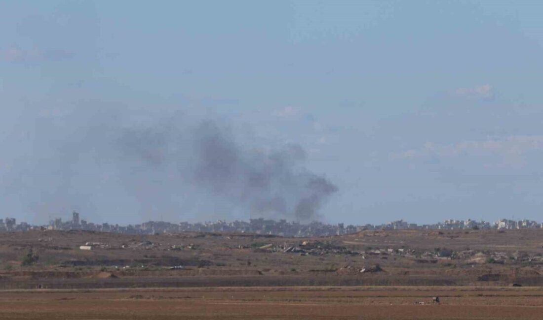 İsrail, 10 Ekim’deki ateşkesin ardından Gazze Şeridi’ndeki yıkımı hava araçlarıyla