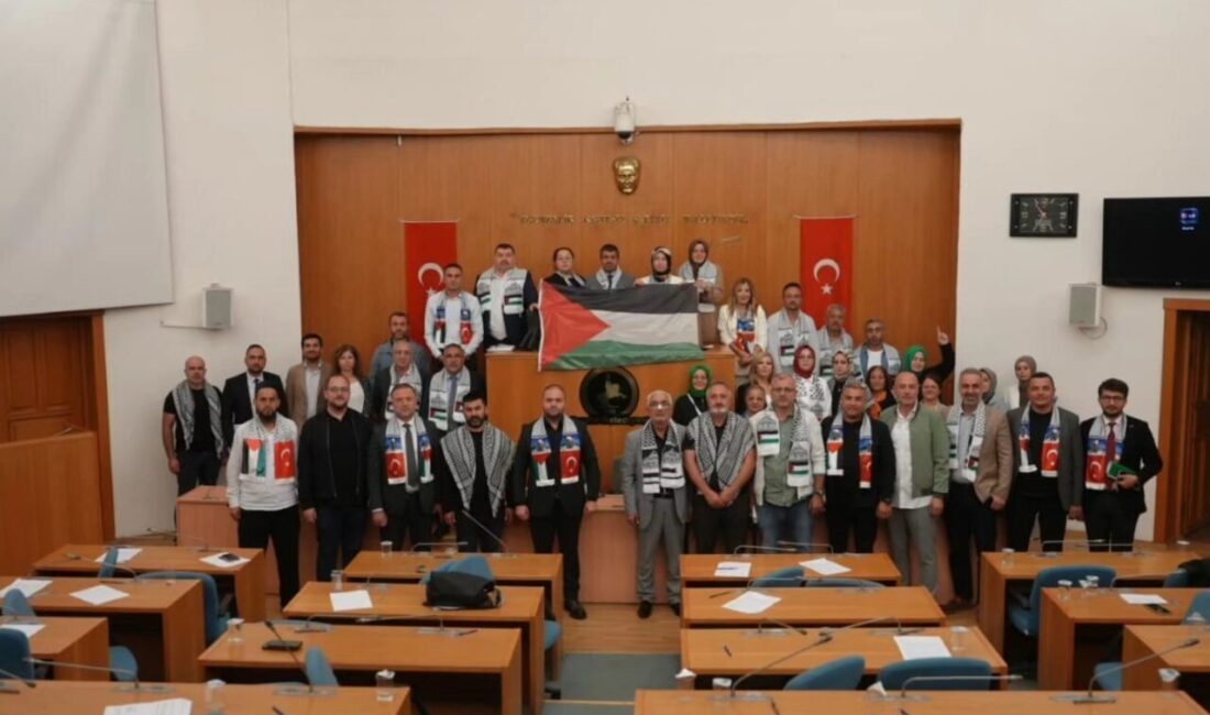 Düzce Belediye Meclisi, Ekim ayında Gazze’yi kardeş şehir ilan etti.