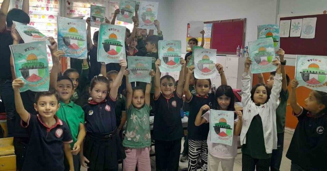 Batman'ın Gercüş ilçesindeki okullarda, Milli Eğitim Bakanlığı'nın talimatıyla "Gazze ve