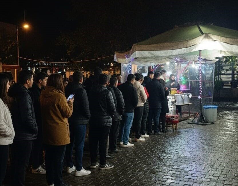 Diyarbakır Kayapınar'daki tatlıcı Kenan Tan, glikoz şurubu kullanmadan hazırladığı halka