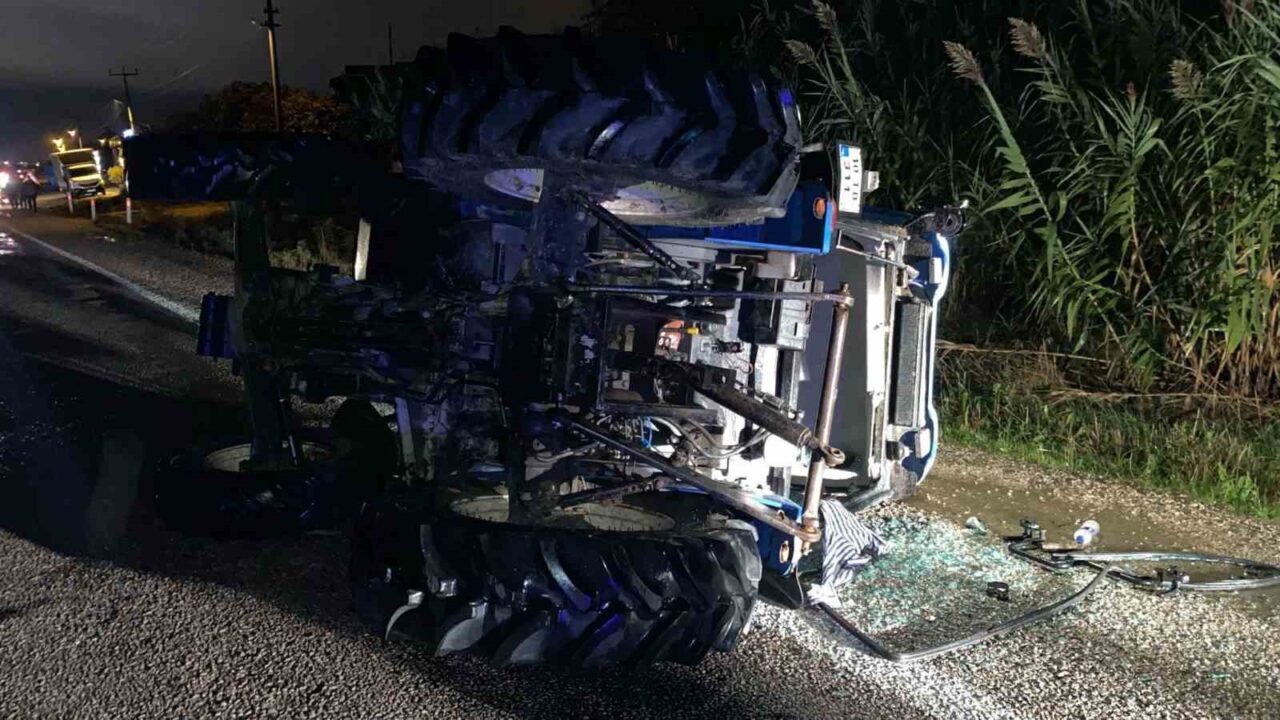 Balıkesir'in Gönen ilçesi Hasanbey Mahallesi'nde M.A. yönetimindeki otomobil, A.Y. idaresindeki