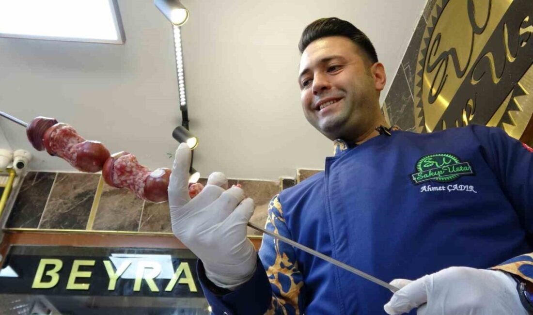 Gaziantep mutfağının vazgeçilmez lezzetlerinden soğan kebabı, kış aylarında besleyici özelliği