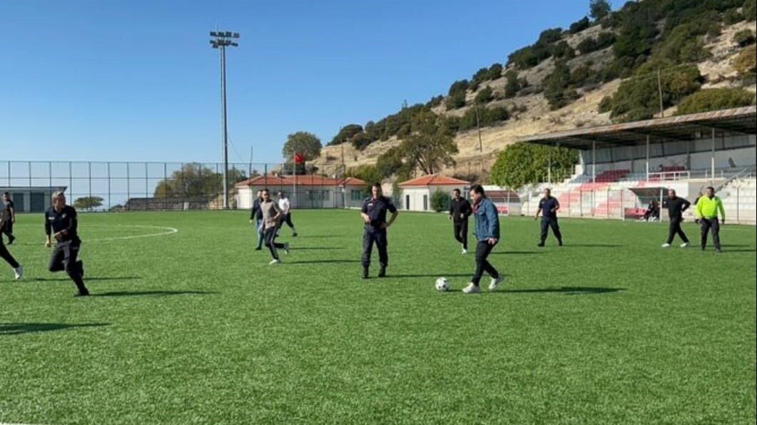 Denizli'nin Güney ilçesinde, Güney Devlet Hastanesi'nin düzenlediği "Sağlıkla Yaşayan Türkiye"
