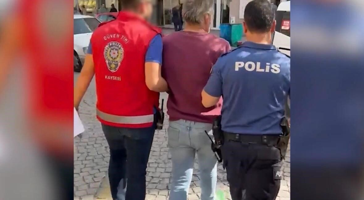 Kayseri'de yapılan yaya devriyesinde, hakkında 12 yıl 6 ay hapis