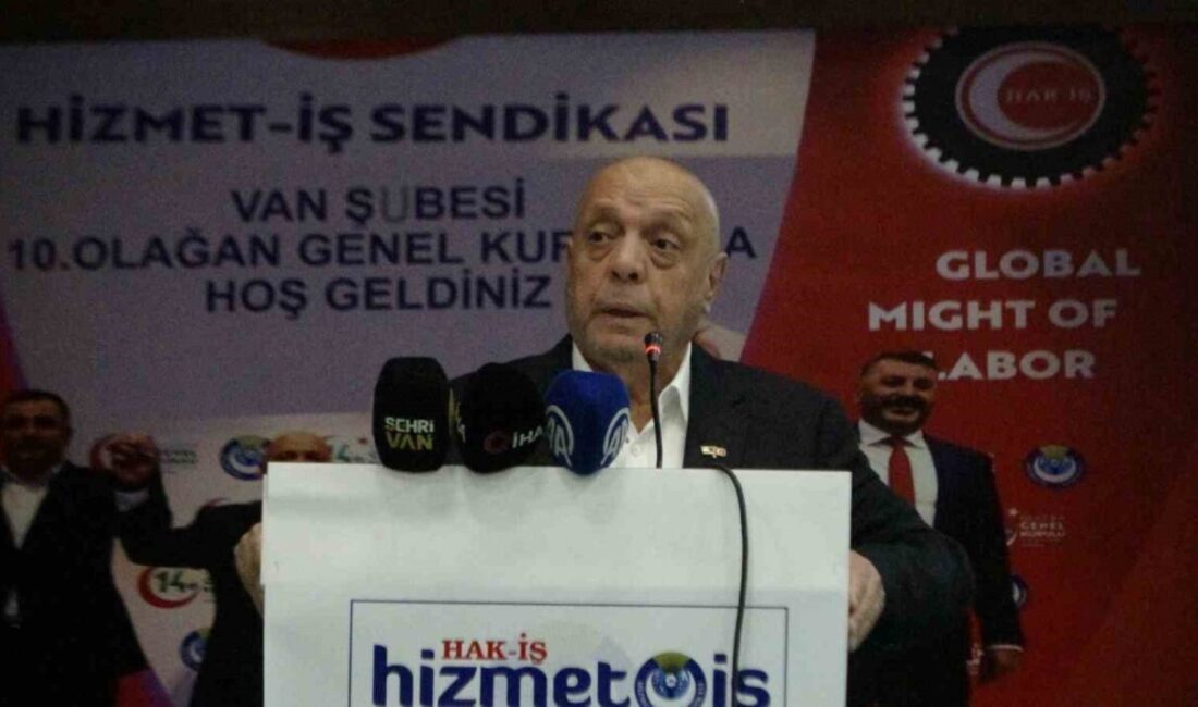 HAK-İŞ Genel Başkanı Mahmut Arslan, Gazze ablukasının kırılmasının tarihi bir