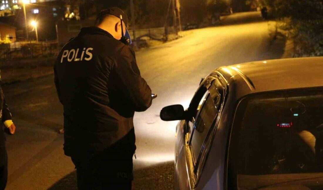 Hakkari Emniyet Müdürlüğü, kentin güvenliği için kapsamlı denetim yaptı. Şüpheli