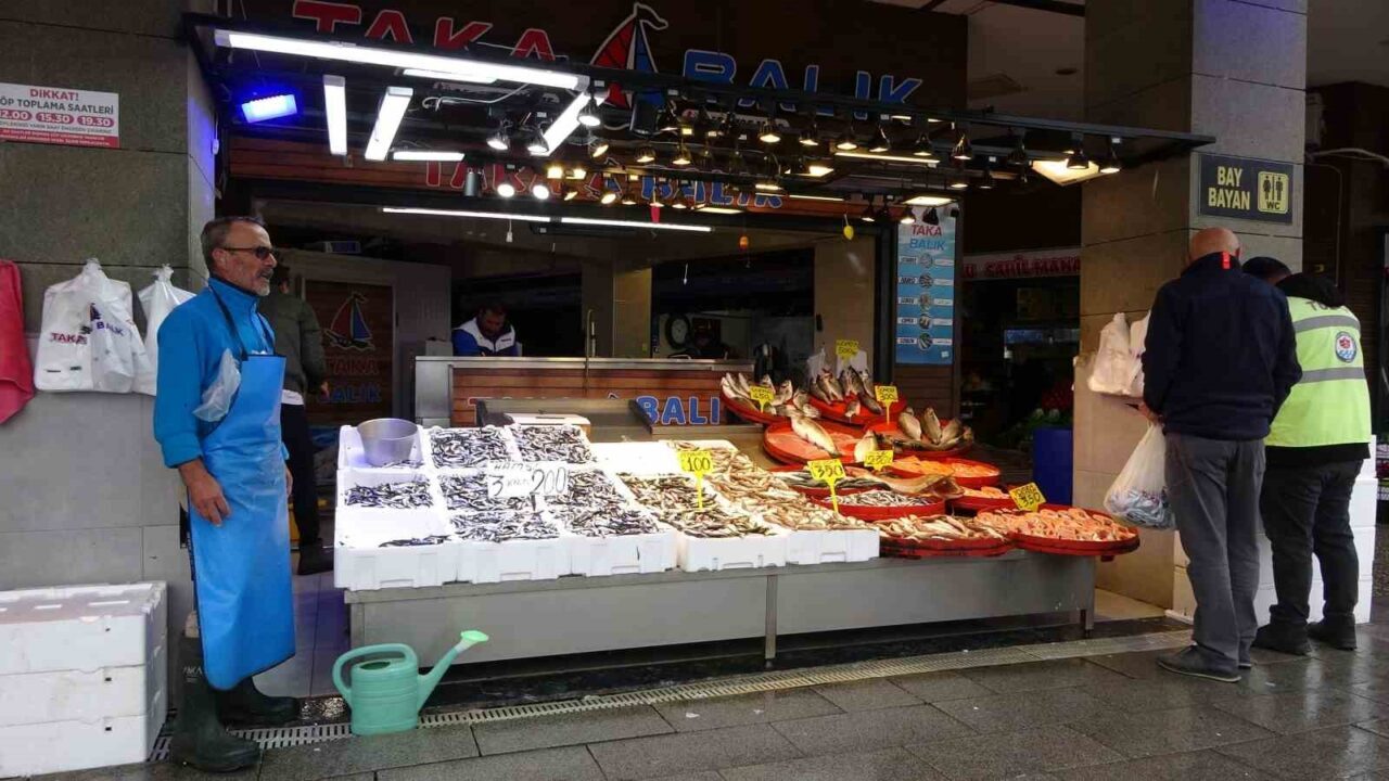 Karadeniz'de soğuk havalarla hamsi bolluğu yaşanıyor. Trabzon Balık Hali'nde fiyatlar