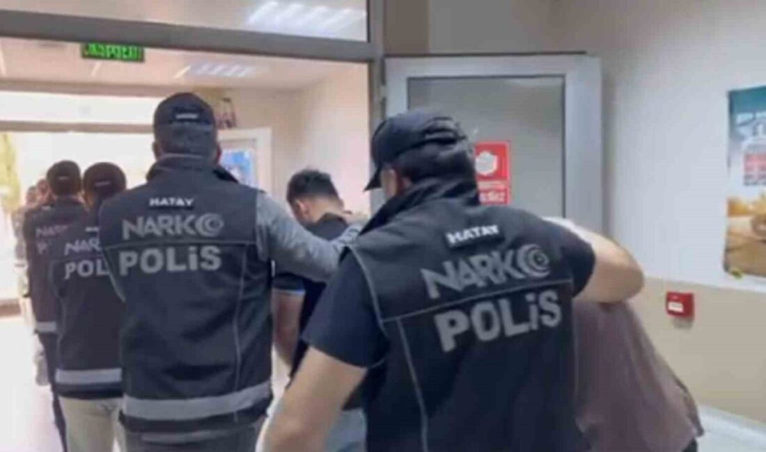 Hatay'da gerçekleştirilen uyuşturucu ve uyarıcı madde ticareti önleme operasyonunda, 13