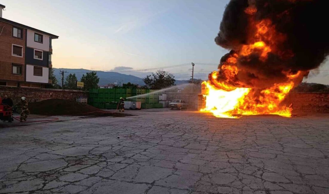 Havran’daki Zeytinyağı Üretim Tesisinde Çıkan Yangın, İtfaiye Ekiplerinin Müdahalesiyle Söndürüldü Balıkesir'in Havran ilçesindeki bir zeytinyağı tesisinin bahçesinde çıkan yangın, itfaiye