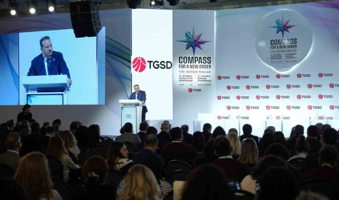 İstanbul Hazır Giyim Konferansı'nda konuşan TGSD Başkanı Toygar Narbay, hazır