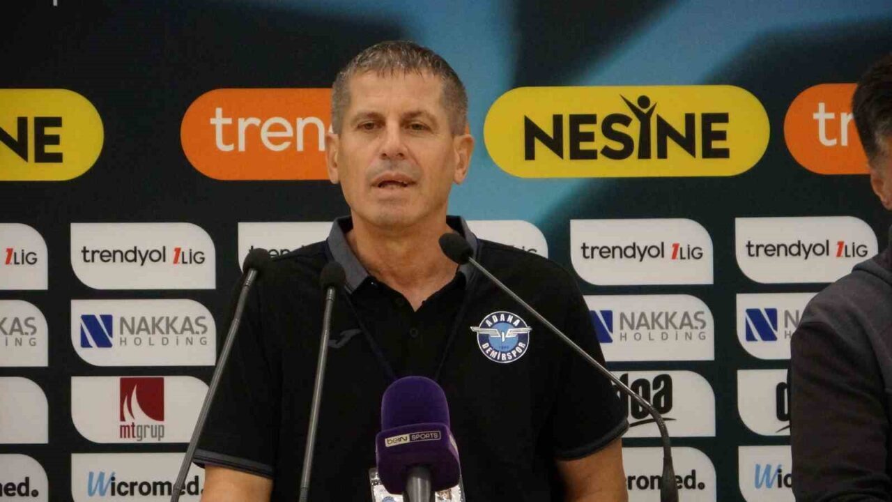 Adana Demirspor Teknik Sorumlusu Hilmi Bozkurt, Vanspor FK'ya 4-2 kaybettikleri