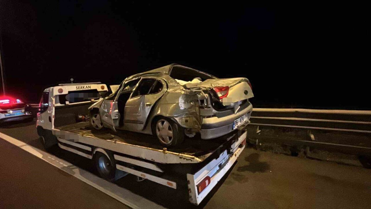 Bolu Dağı Tüneli’nde Meydana Gelen Trafik Kazasında Bir Kişi Hayatını Kaybetti, Üç Yaralı Var