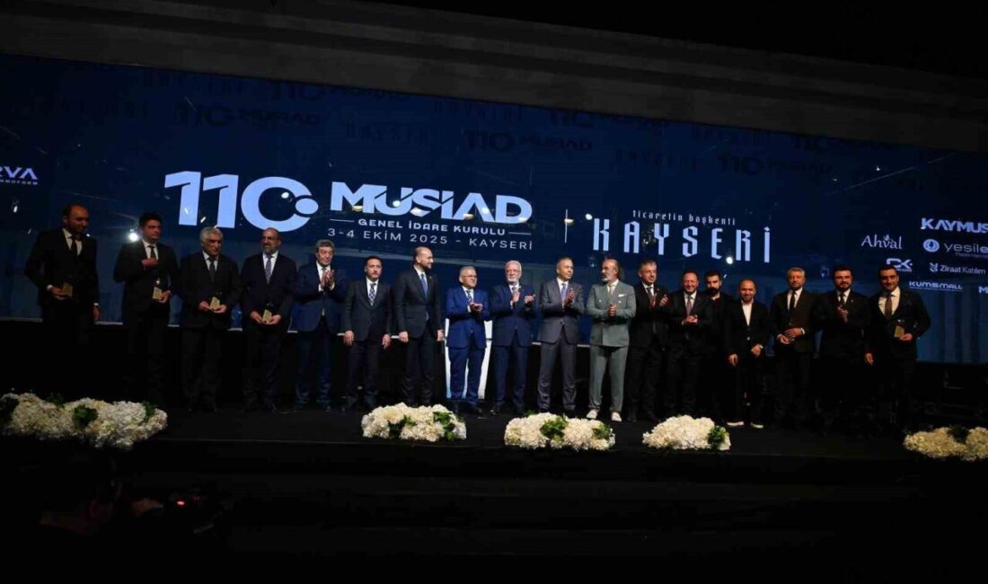 İçişleri Bakanı Ali Yerlikaya, Kayseri'deki MÜSİAD Genel Kurulu'nda terörsüz bir