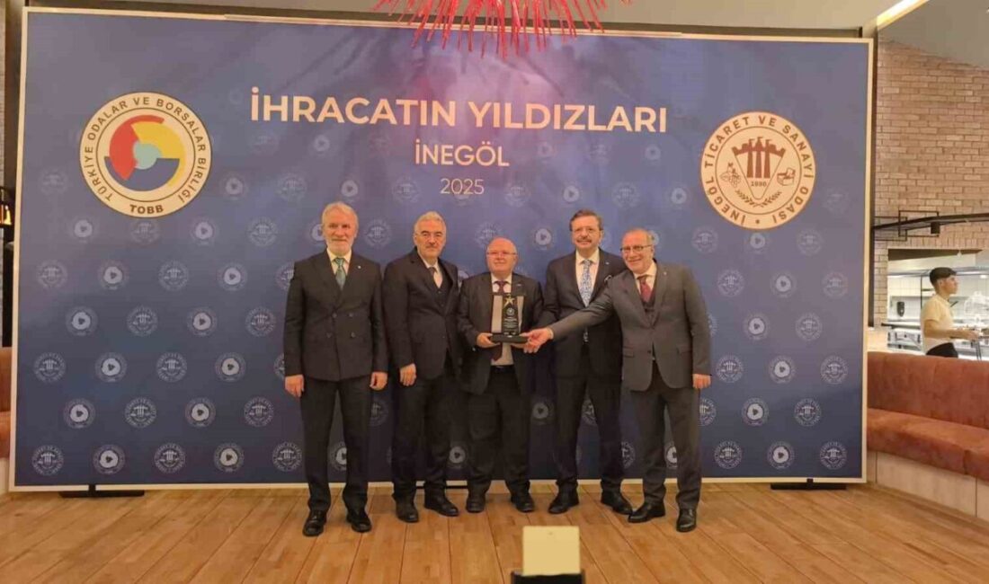 İnegöl’de “İhracatın Yıldızları” Ödülleri Törenle Sahiplerini Buldu İnegöl Ticaret ve Sanayi Odası'nın düzenlediği "İhracatın Yıldızları" ödül töreninde,