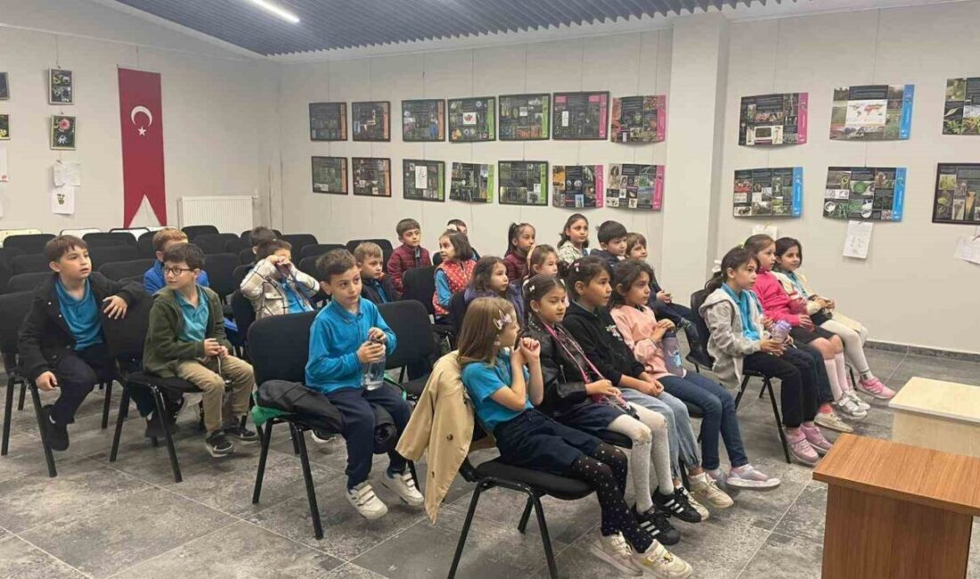 Düzce 23 Nisan İlkokulu öğrencileri, doğa ve bitki çeşitliliğini öğrenmek