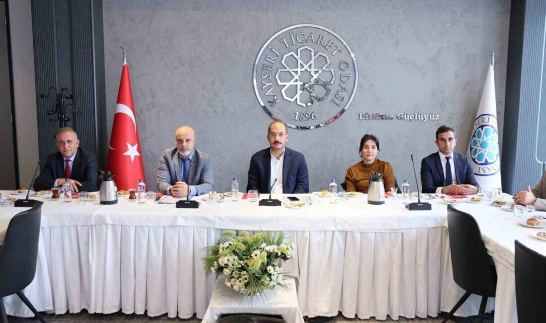 Kayseri Ticaret Odası, SGK ile ortak bir toplantı düzenleyerek iş