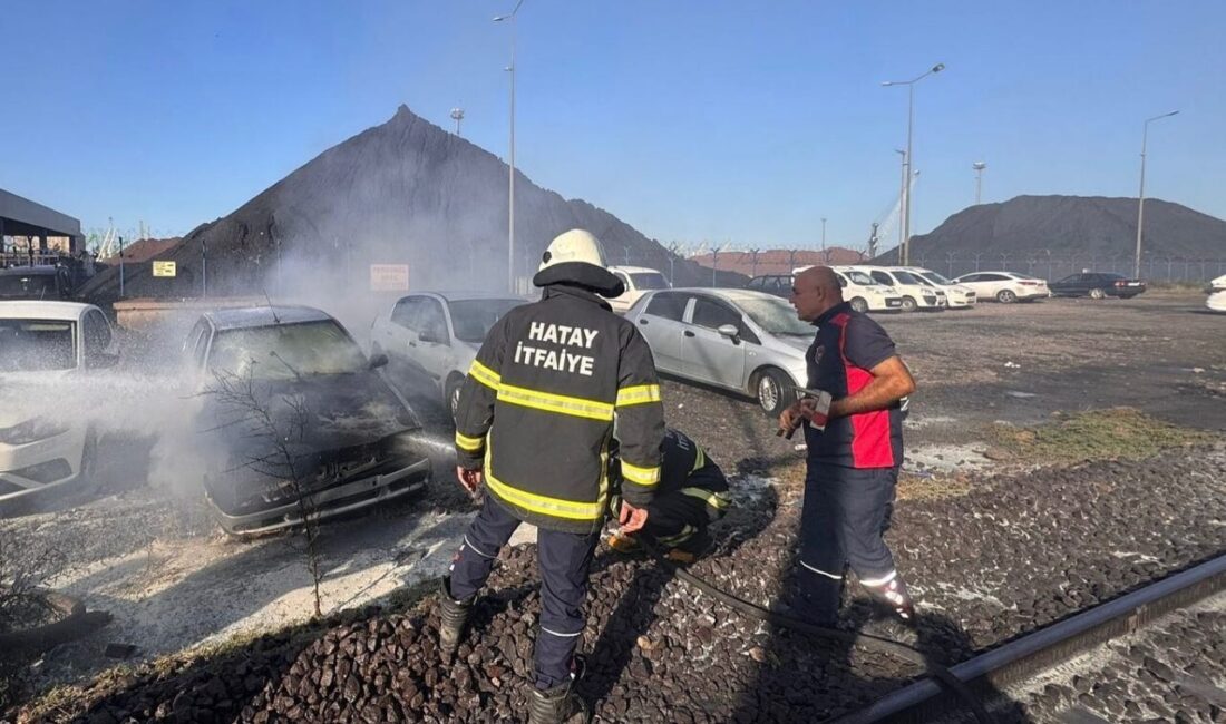 Hatay’da Park Halindeki Araç Yangında Kül Oldu Hatay'ın İskenderun ilçesi Azganlık Mahallesi'nde park halindeki bir otomobil yanarak