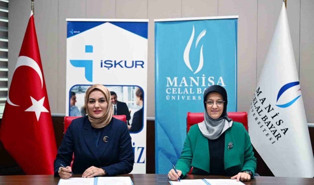 Manisa Celal Bayar Üniversitesi ile İŞKUR'un imzaladığı protokol sayesinde, 1.524