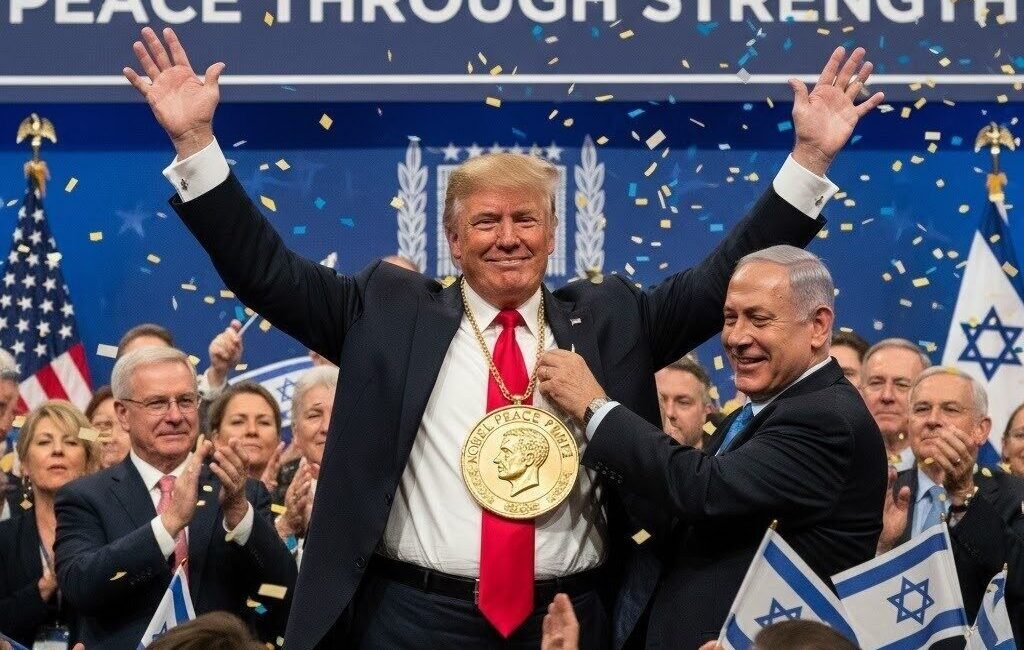 İsrail, 2025 Nobel Barış Ödülü’nün Donald Trump’a Verilmesi İçin Çağrıda Bulundu İsrail Başbakanlık Ofisi, 2025 Nobel Barış Ödülü'nün Donald Trump'a verilmesi