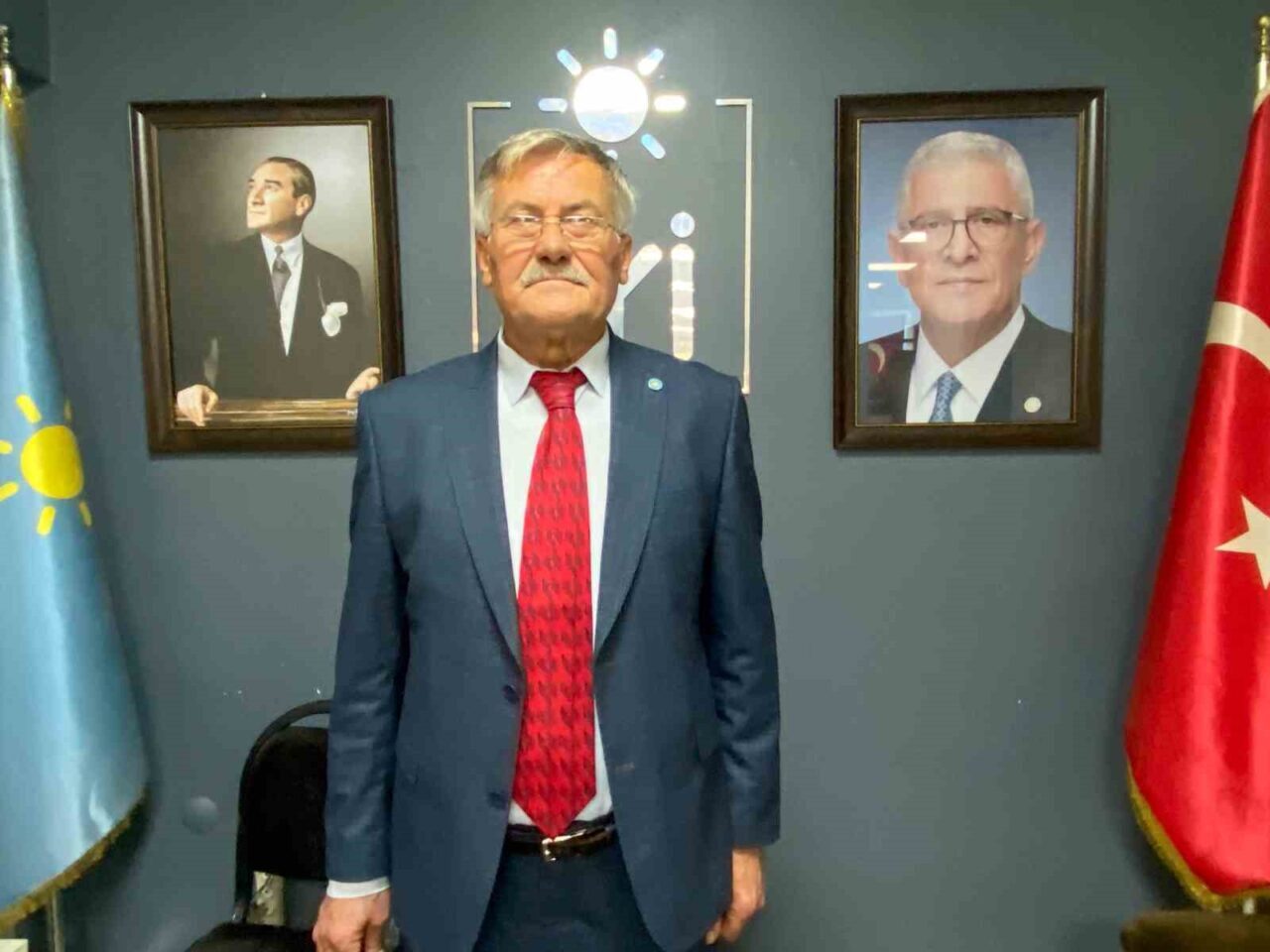 İYİ Parti Alaşehir İlçe Teşkilatı'nın olağan kongresinde Bahattin Ulutaş, 399