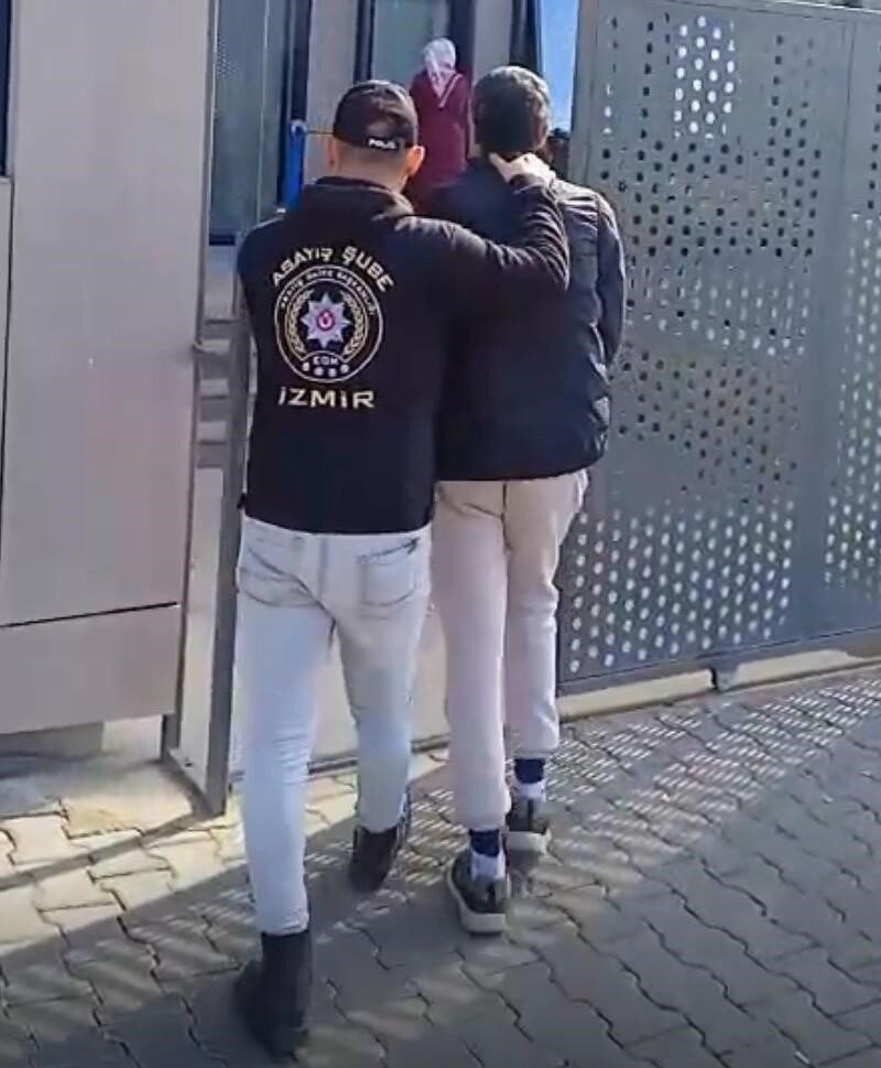 İzmir'de, 'silahlı yağma' suçundan 24 yıl 7 ay kesinleşmiş cezası