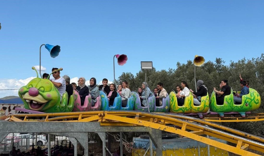 Bursa'nın İznik ilçesinde lunapark, özel eğitime ihtiyaç duyan öğrenciler için