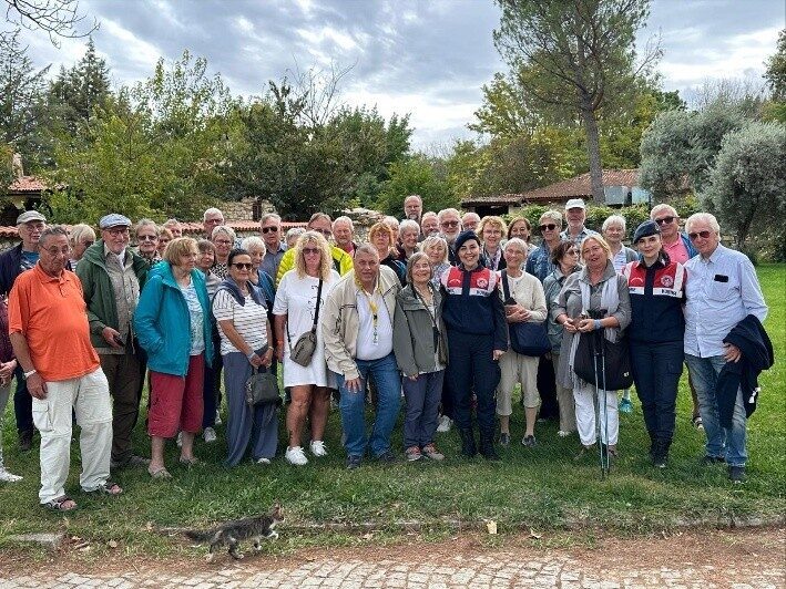 Aydın’ın Karacasu ilçesindeki Afrodisias Antik Kenti'nde, Jandarma ekipleri çevre bilinci
