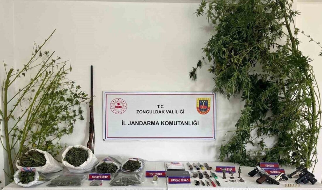 Zonguldak'ın Kdz. Ereğli ilçesinde düzenlenen narkotik operasyonunda, 5 kişi yakalandı.