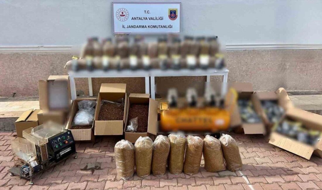 Antalya’da Jandarma Ekipleri Kaçak Sigara İmalatına Geçit Vermedi, Çok Sayıda Malzeme Ele Geçirildi Antalya'da jandarma, bir operasyonla kaçak sigara üretimi için kullanılan malzemeleri