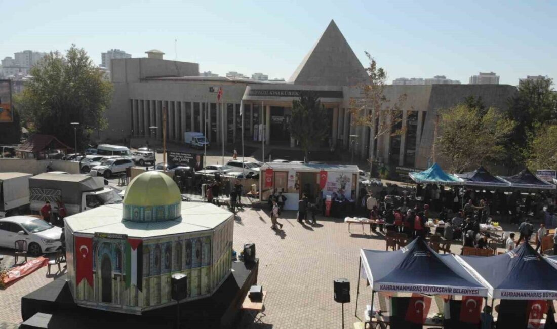Kahramanmaraş’ta Gazze’ye Yardım Amaçlı Hayır Çarşısı Açıldı Kahramanmaraş'ta, Önder İmam Hatipliler Derneği tarafından Gazze'ye gelir desteği sağlamak