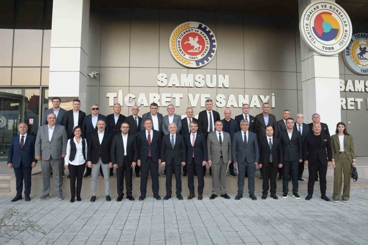 Samsun'da düzenlenen Doğu Karadeniz Odalar ve Borsalar İstişare Toplantısı'na Çarşamba