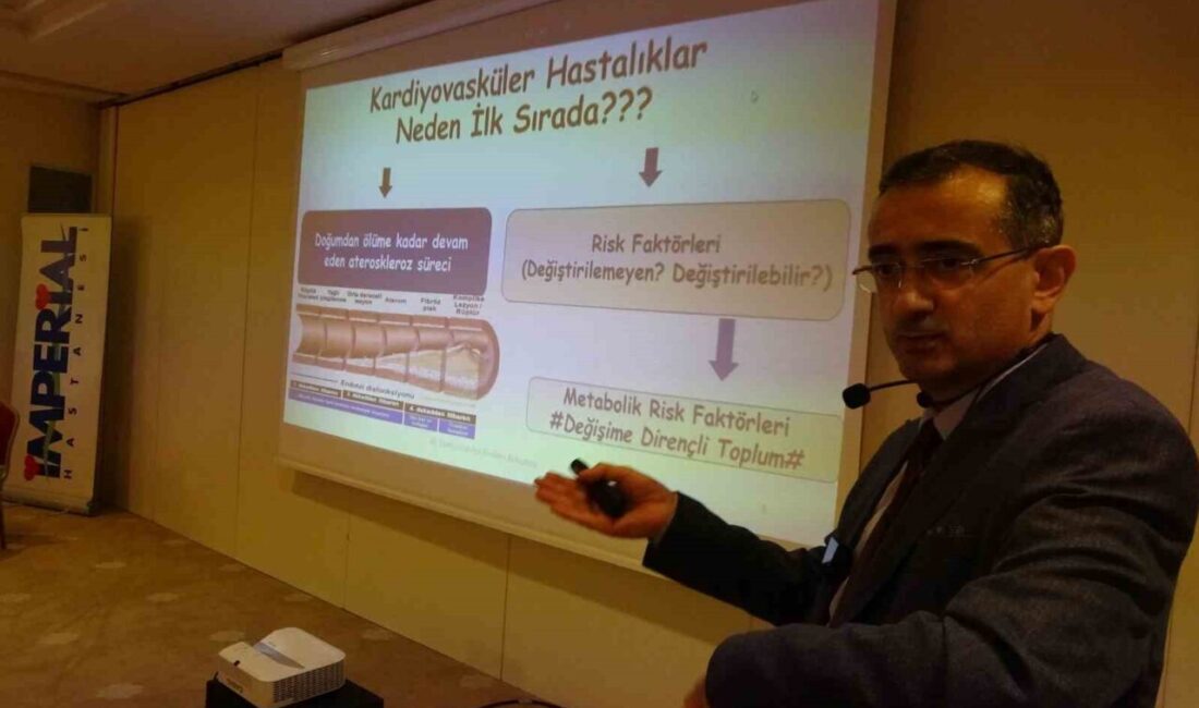Imperia Hastanesi Kardiyoloji uzmanı Prof. Dr. Yüksel Çiçek, kalp damar