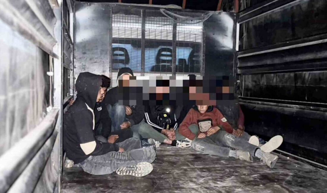 Hatay'da yapılan operasyon sonucu, 8 kaçak göçmen yakalandı. Antakya-İskenderun yolu
