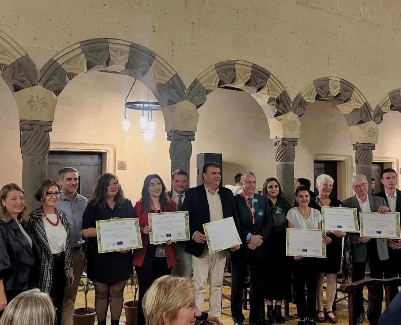 Kapadokya, Iter Vitis-Bağcılık Rotası üyeliğini, Avrupa Konseyi Kültür Rotaları 14.