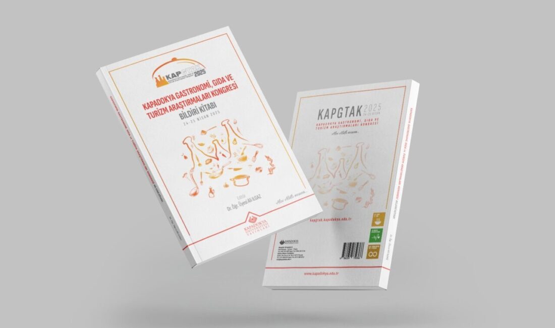 Kapadokya Üniversitesi, Alev Alatlı Anısına Gastronomi Kongresi Bildiri Kitabı’nı Yayınladı Kapadokya Üniversitesi, Alev Alatlı anısına düzenlediği Kongre'nin bildiri kitabını yayımladı.