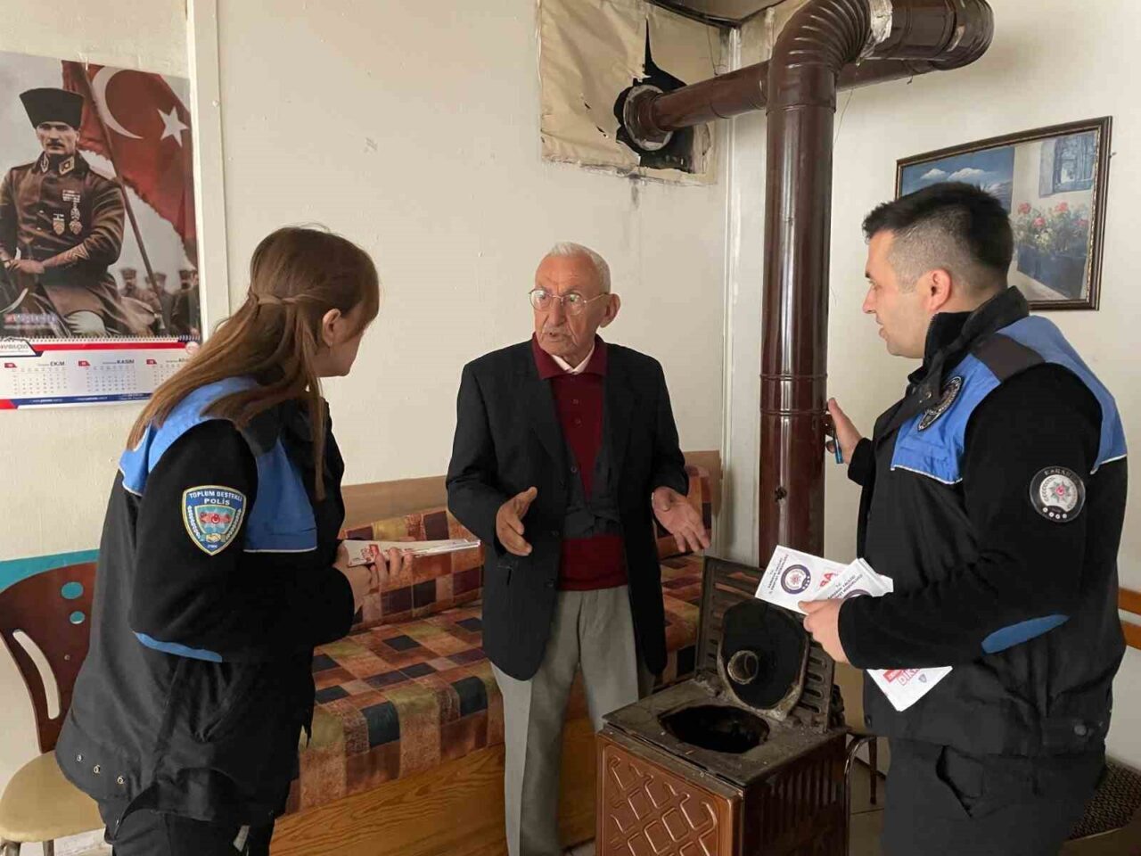 Karabük İl Emniyet Müdürlüğü, kış aylarında artabilecek soba ve şofben