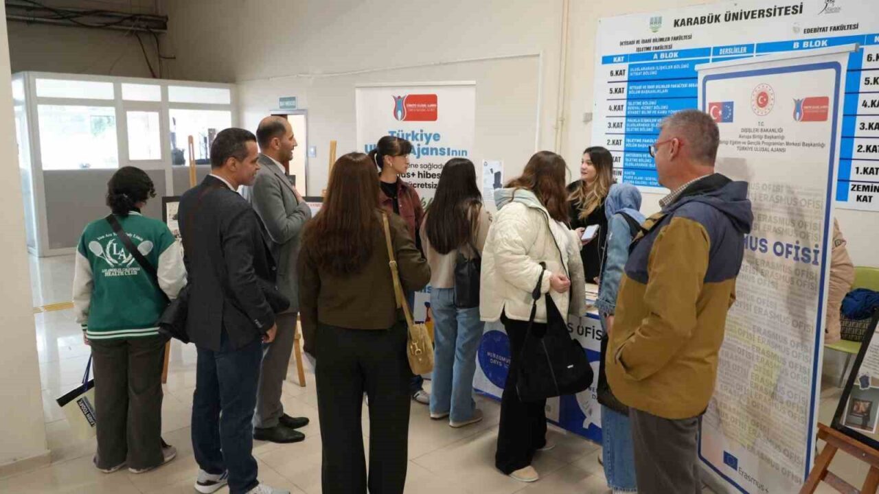 Karabük Üniversitesi, "Erasmus Days" etkinlikleriyle uluslararası değişim programlarına dikkat çekiyor.