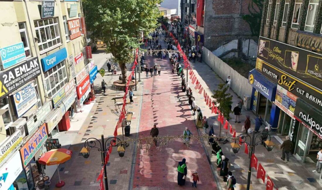 AK Parti Karabük Kadın Kolları, "Gazze için sessiz çığlık" etkinliği