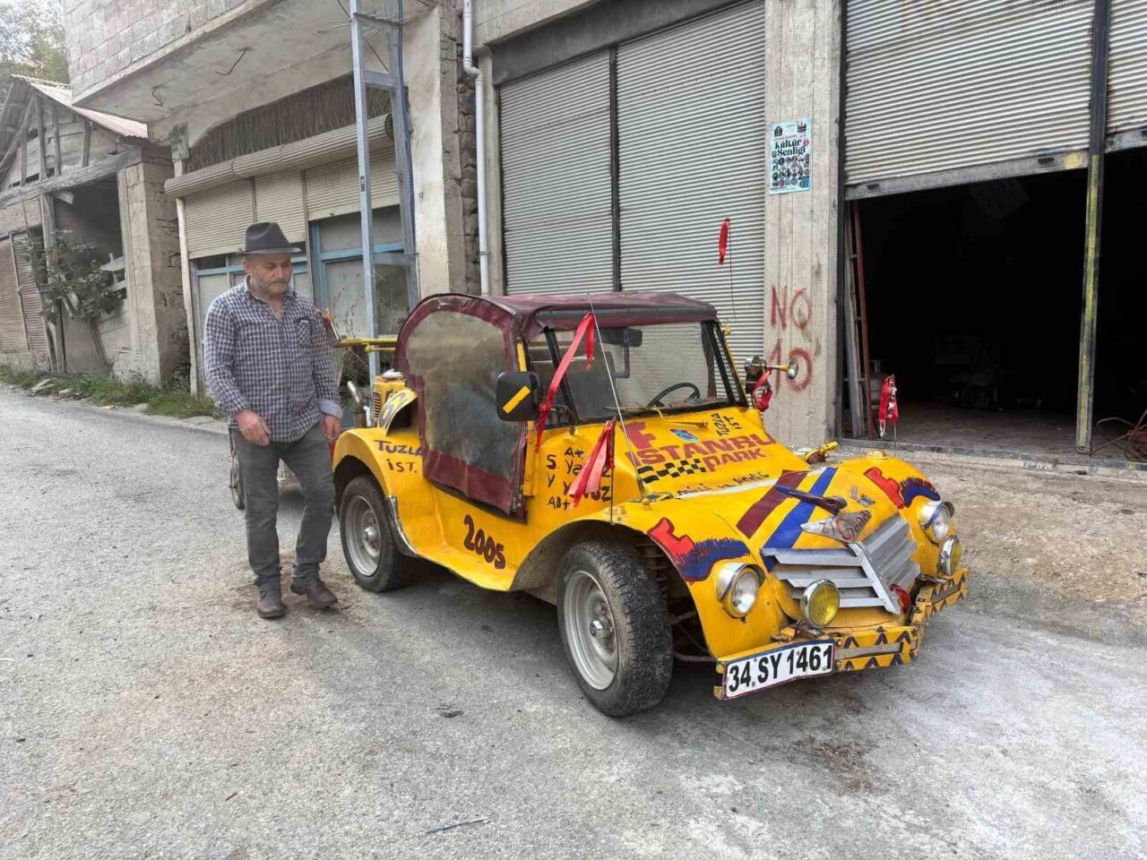 Trabzon Yomra'da yaşayan Sabri Yavuz, kendi imkânlarıyla ürettiği "Zigana" adlı