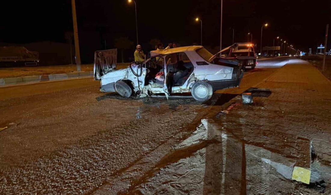 Konya'nın Karapınar ilçesinde tır ile otomobilin çarpışması sonucu iki kişi