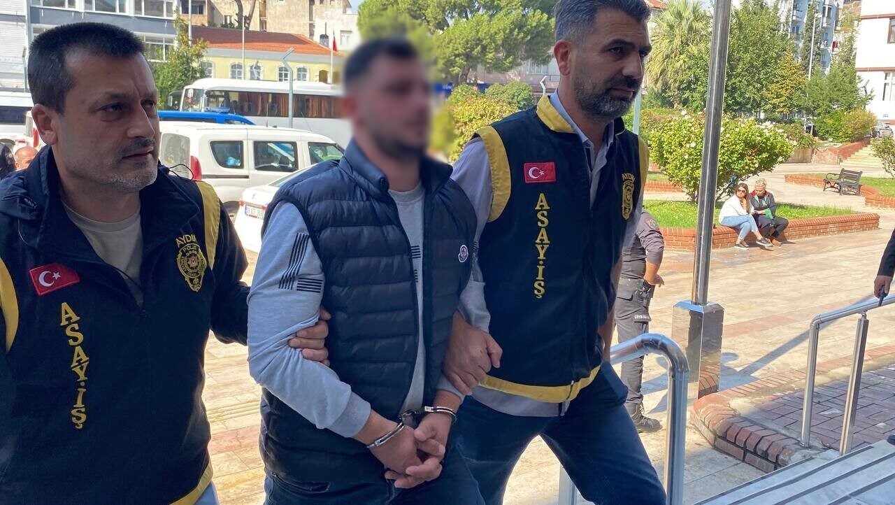 Aydın’ın Efeler ilçesinde A.G. isimli şahıs, kız arkadaşının abisi H.T.