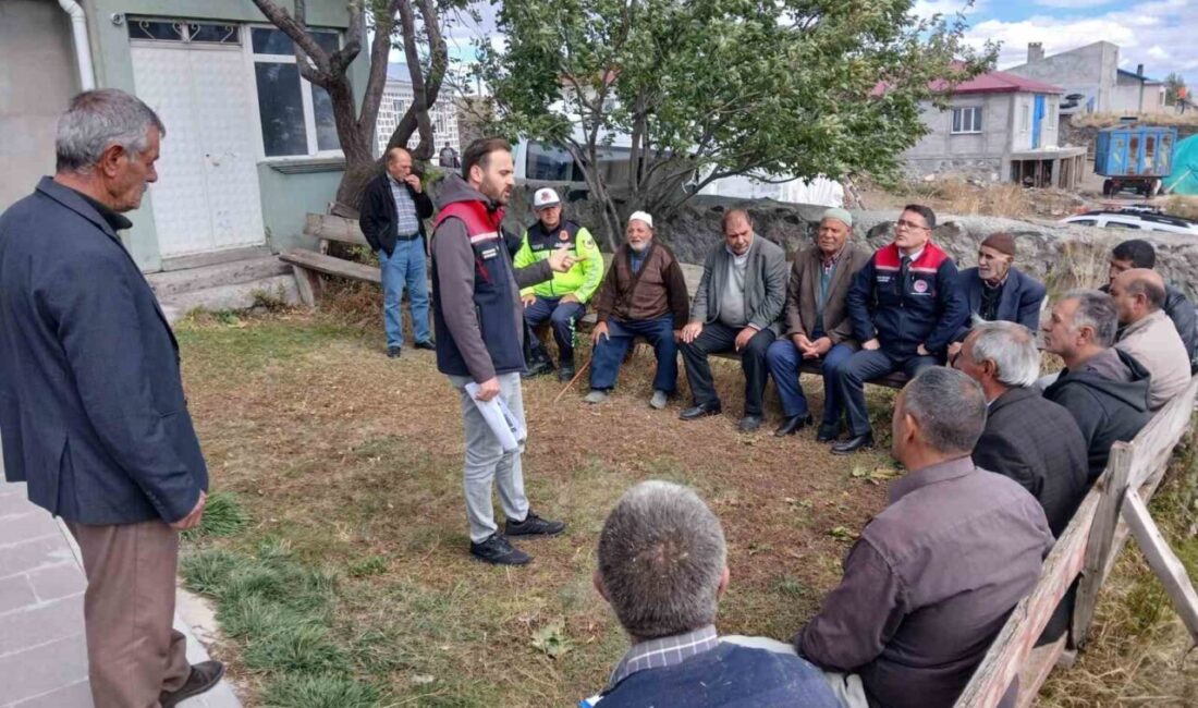 Kars’ta düzenlenen eğitim toplantısında, İl Tarım ve Orman Müdürlüğü çiftçilere