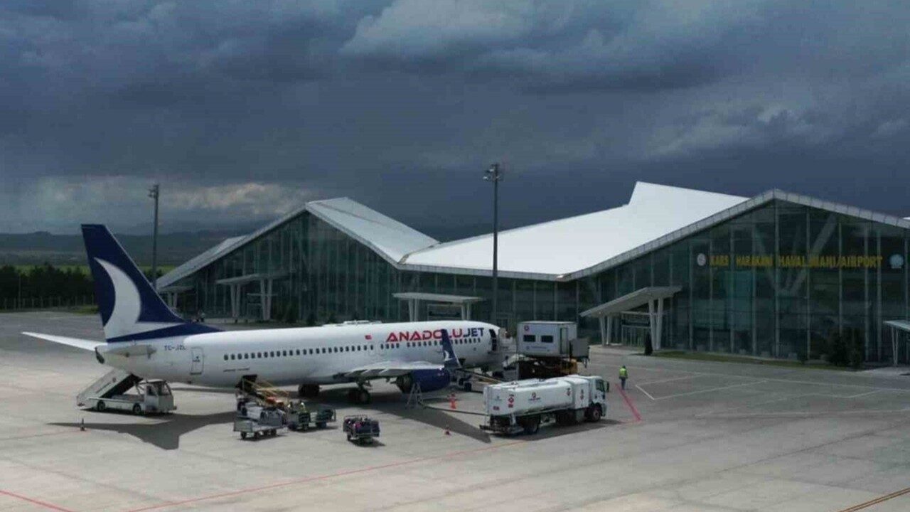 Kars Harakani Havalimanı, Eylül 2025'te 52 bin 845 iç hat