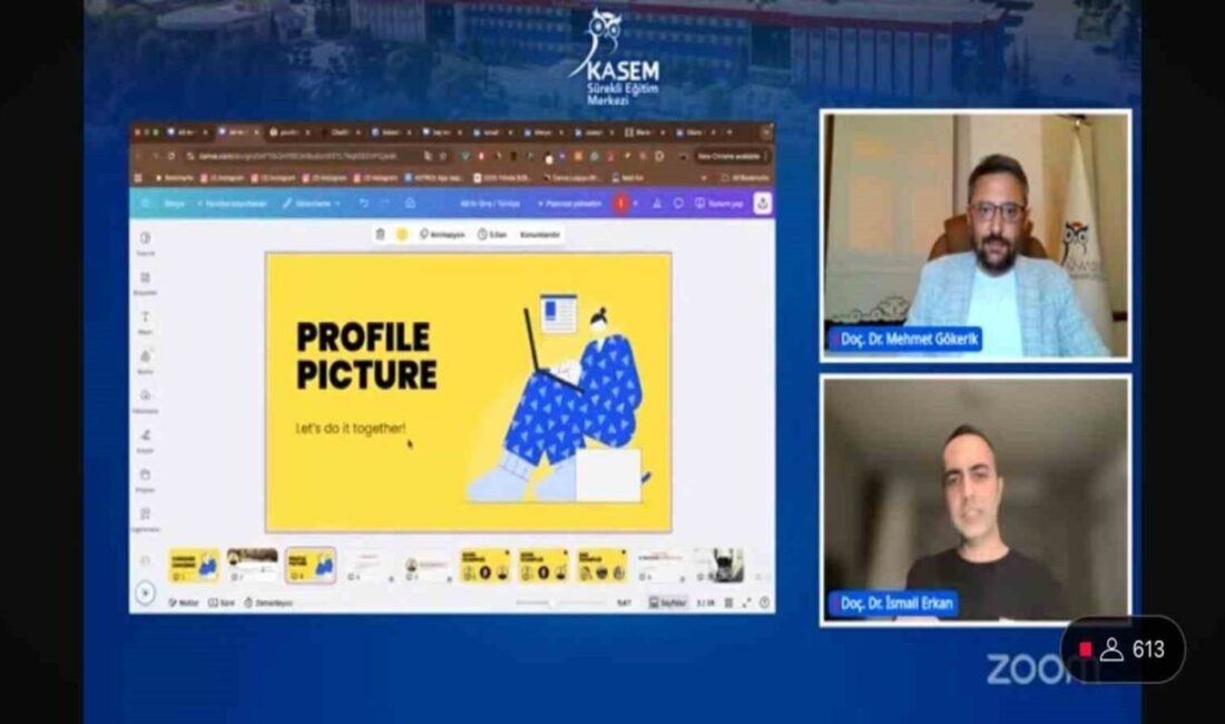 Karabük Üniversitesi’nde Yapay Zekâ ile LinkedIn Kullanımına Dair Seminere Yoğun İlgi Karabük Üniversitesi'nden KASEM, "Yapay Zekâ ile Etkili LinkedIn Kullanımı" seminerini