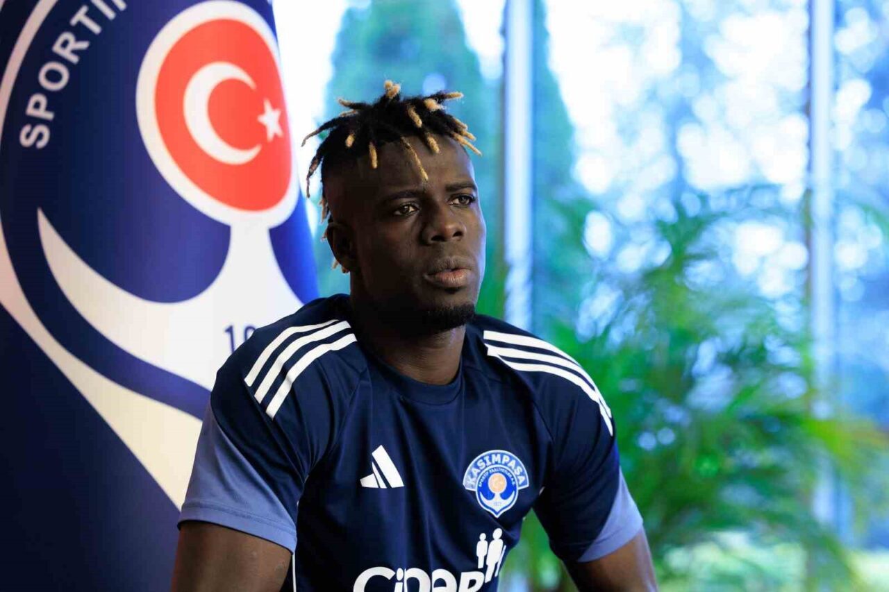 Kasımpaşa'nın Senegalli santrforu Pape Habib Gueye, Süper Lig'deki hedeflerini ve