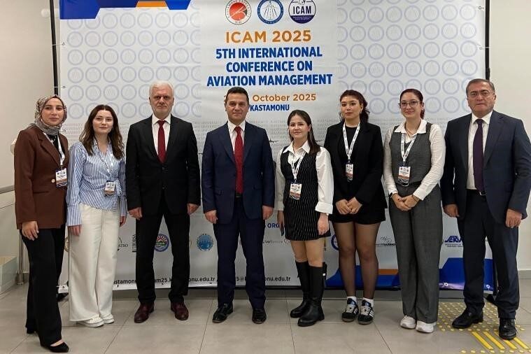 Kastamonu Üniversitesi, 5. Uluslararası Havacılık Yönetimi Kongresi'ni düzenledi. Prof. Dr.